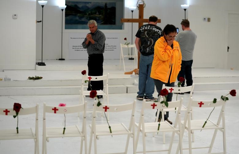 تصاویر | بازگشایی کلیسای تگزاس بعد از تیراندازی مرگبار